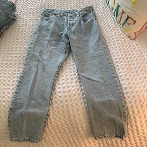 Levi’s 501 straight crop